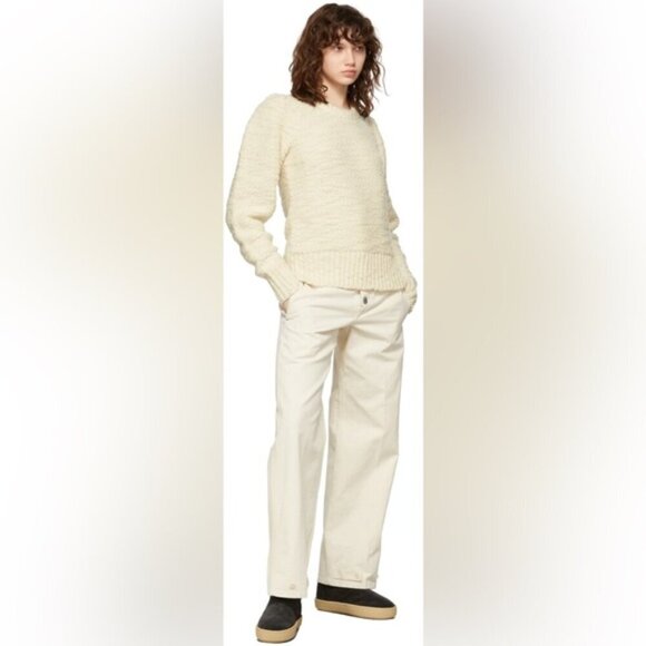 NWT Isabel Marant Off-White Wool Sybille Sweater38 - Picture 2 of 13